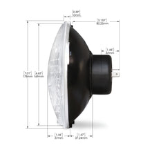 Load image into Gallery viewer, Traditional 7" Inch LED Headlight - Yellow