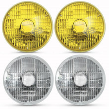Load image into Gallery viewer, Traditional 5.75" Headlights - Full Set (Yellow + Chrome)