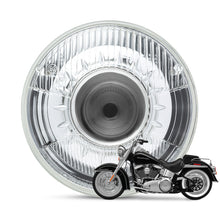 Load image into Gallery viewer, Single - Restomod 7&quot; Inch Motorcycle LED Headlight
