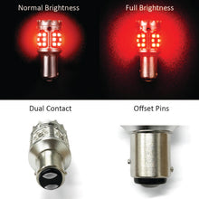 Load image into Gallery viewer, Red LED Bulb (Dual Contact / Offset Bayonet)

