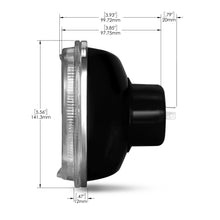 Load image into Gallery viewer, Traditional 5 x 7&quot; Headlight - Black
