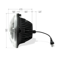 Load image into Gallery viewer, Ultimate 7" Headlight - Single (Motorcycle)
