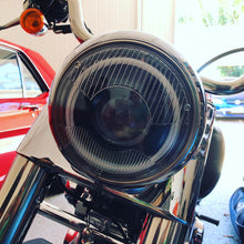 Load image into Gallery viewer, Single - Restomod 7&quot; Inch Motorcycle LED Headlight
